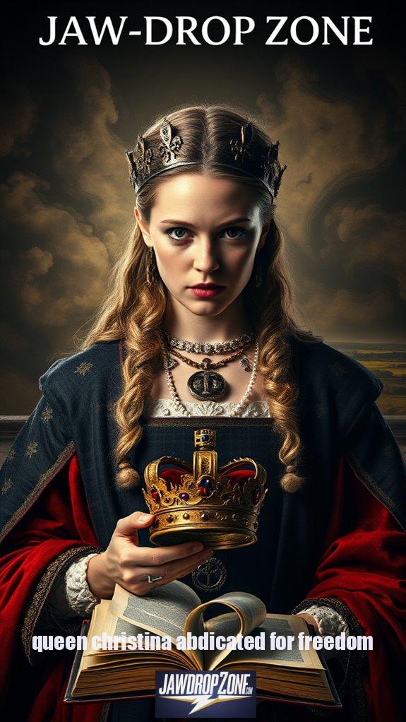 queen christina abdicated for freedom