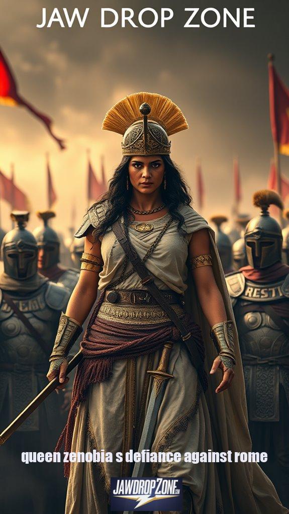 queen zenobia s defiance against rome