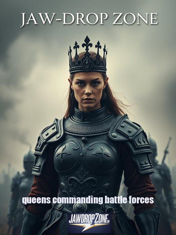 queens commanding battle forces