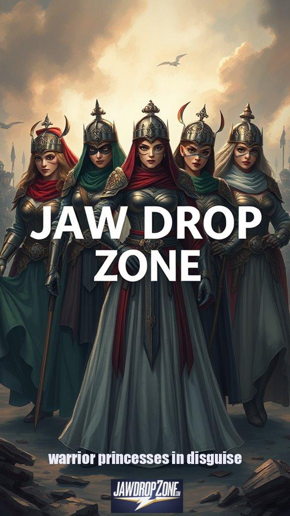 warrior princesses in disguise